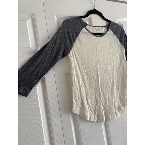 Madewell Womens XS Baseball Slub Top‎ - Picture 4 of 6